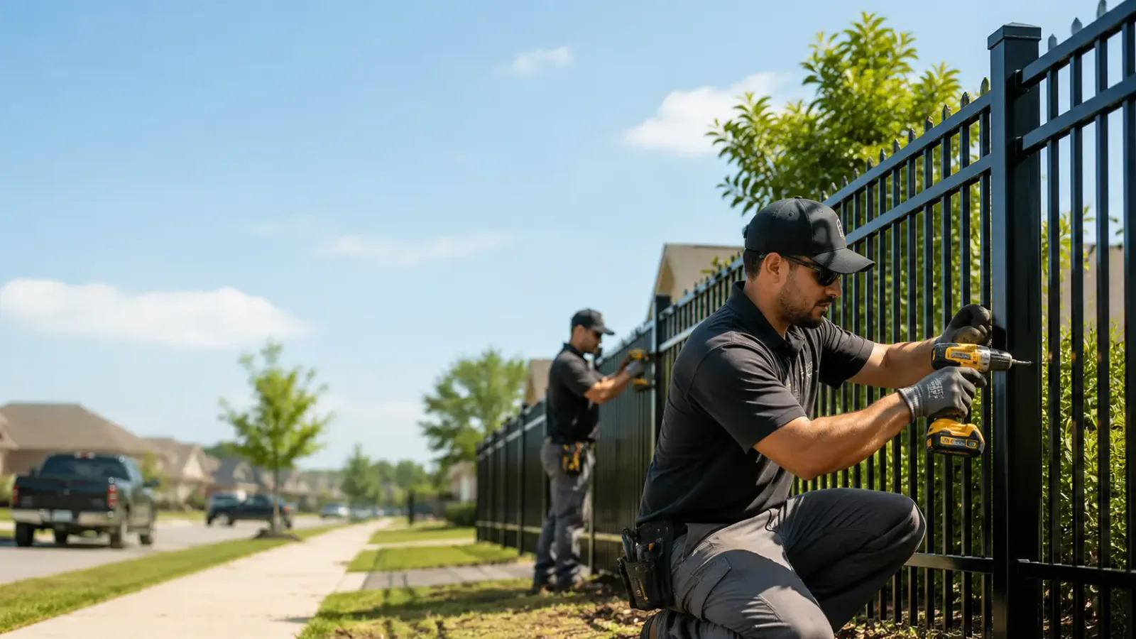 Metal Fence Installation in Fairmount, IN